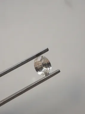 1.45 CT OVAL WHITE SAPPHIRE