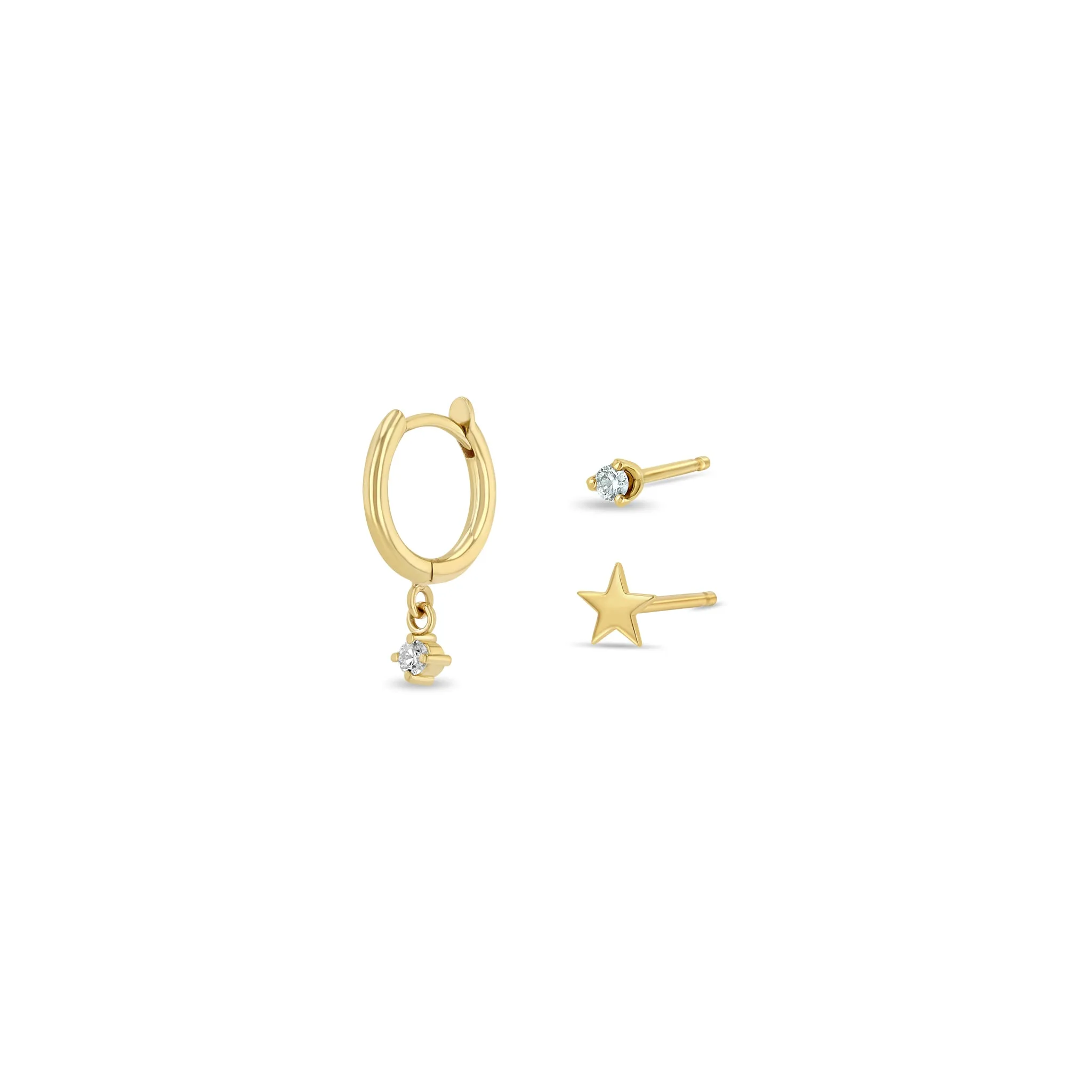 14k Mix & Match Earring Set