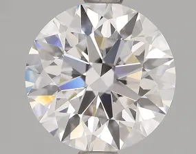 1.63 Carat Round Lab Grown Diamond