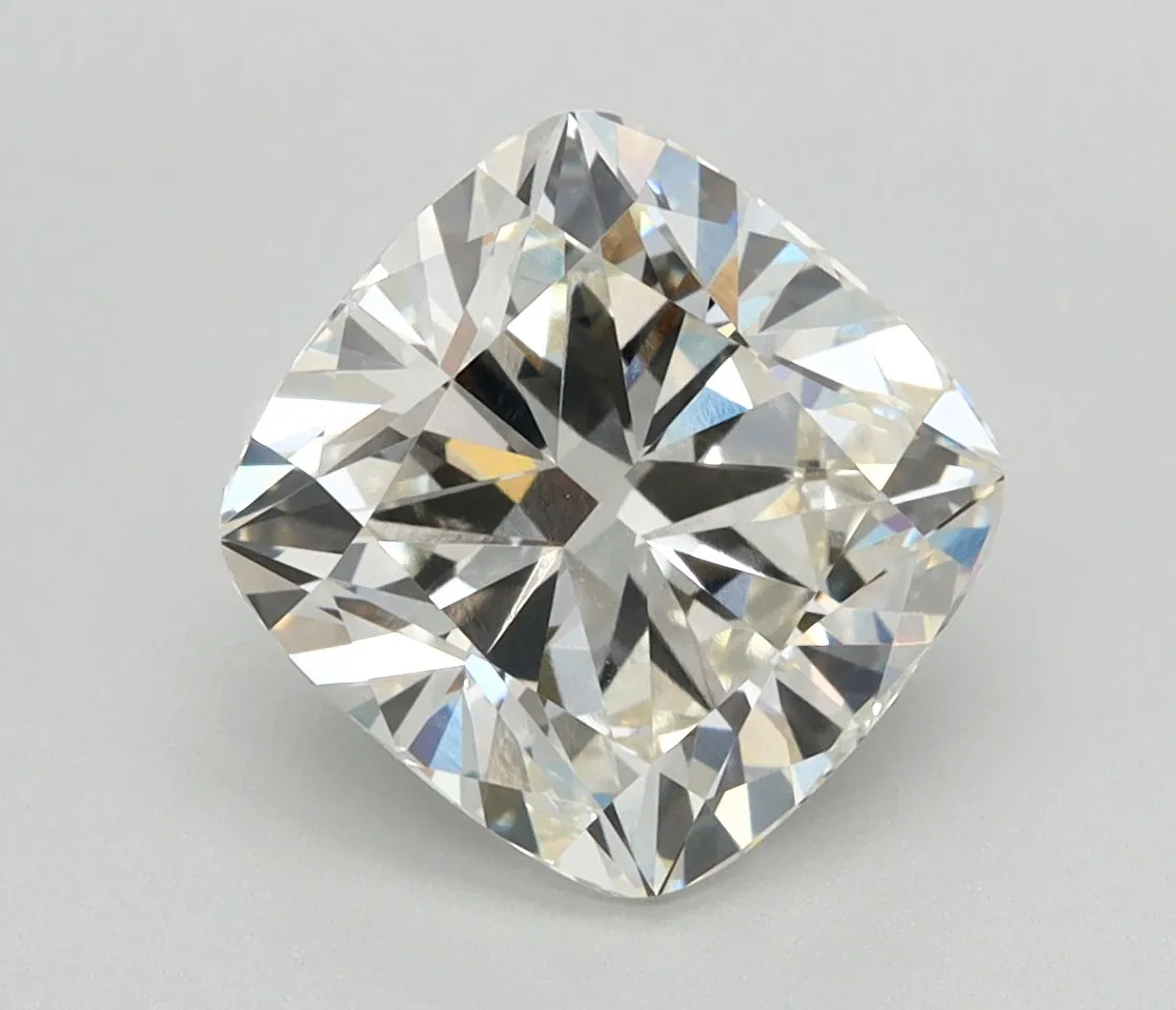 3.07 Carat Cushion brilliant Lab Grown Diamond