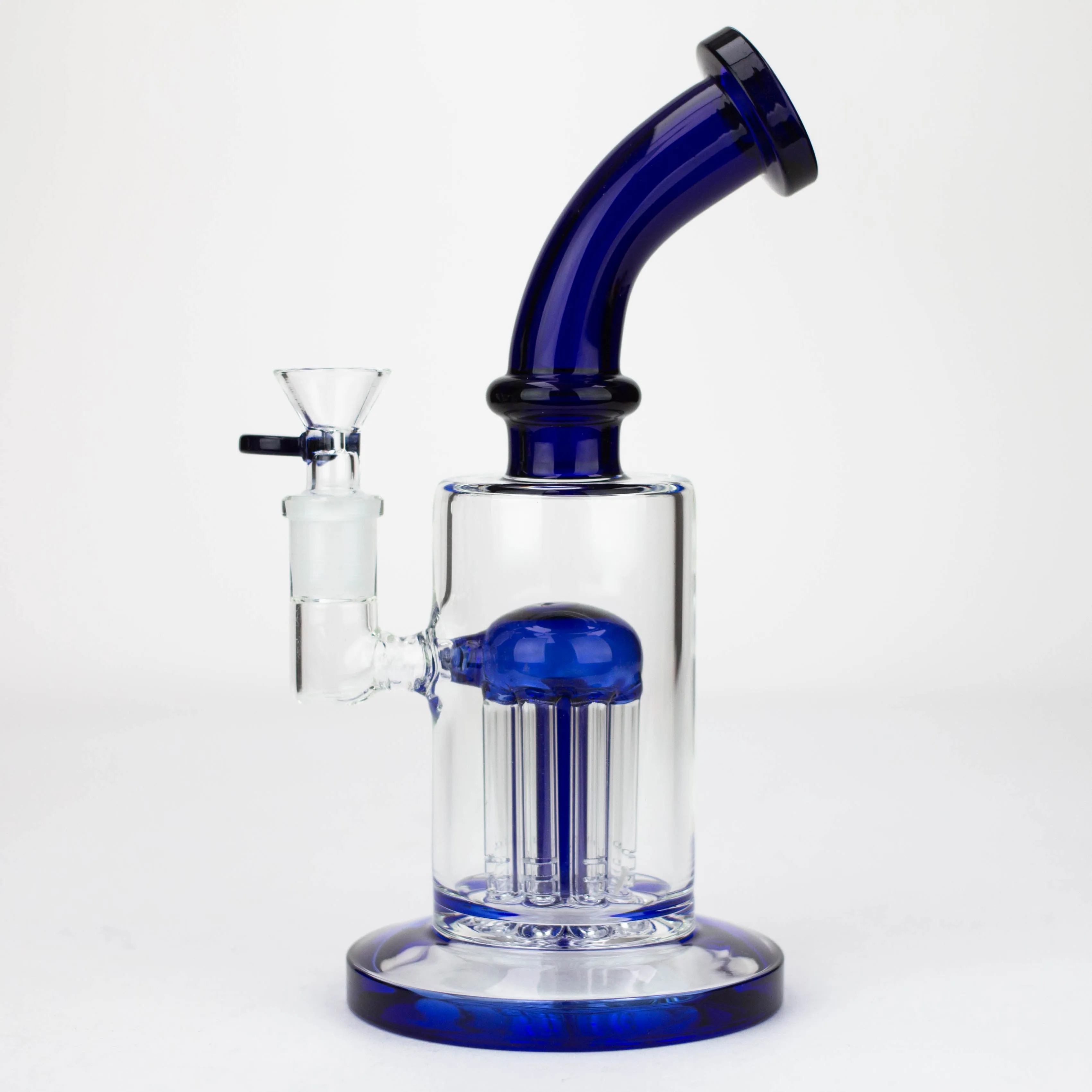 8-Arms Perc Glass Bubbler