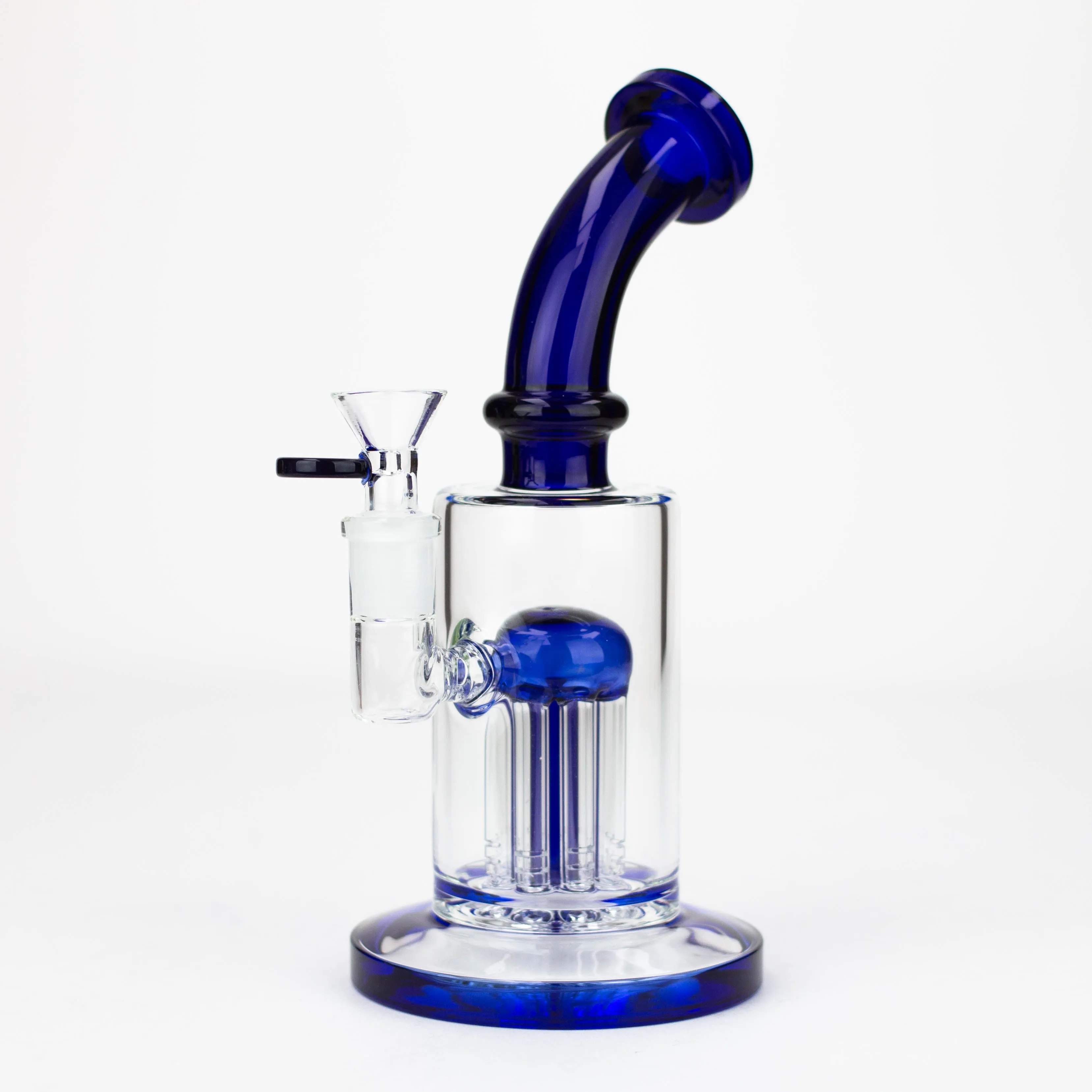 8-Arms Perc Glass Bubbler