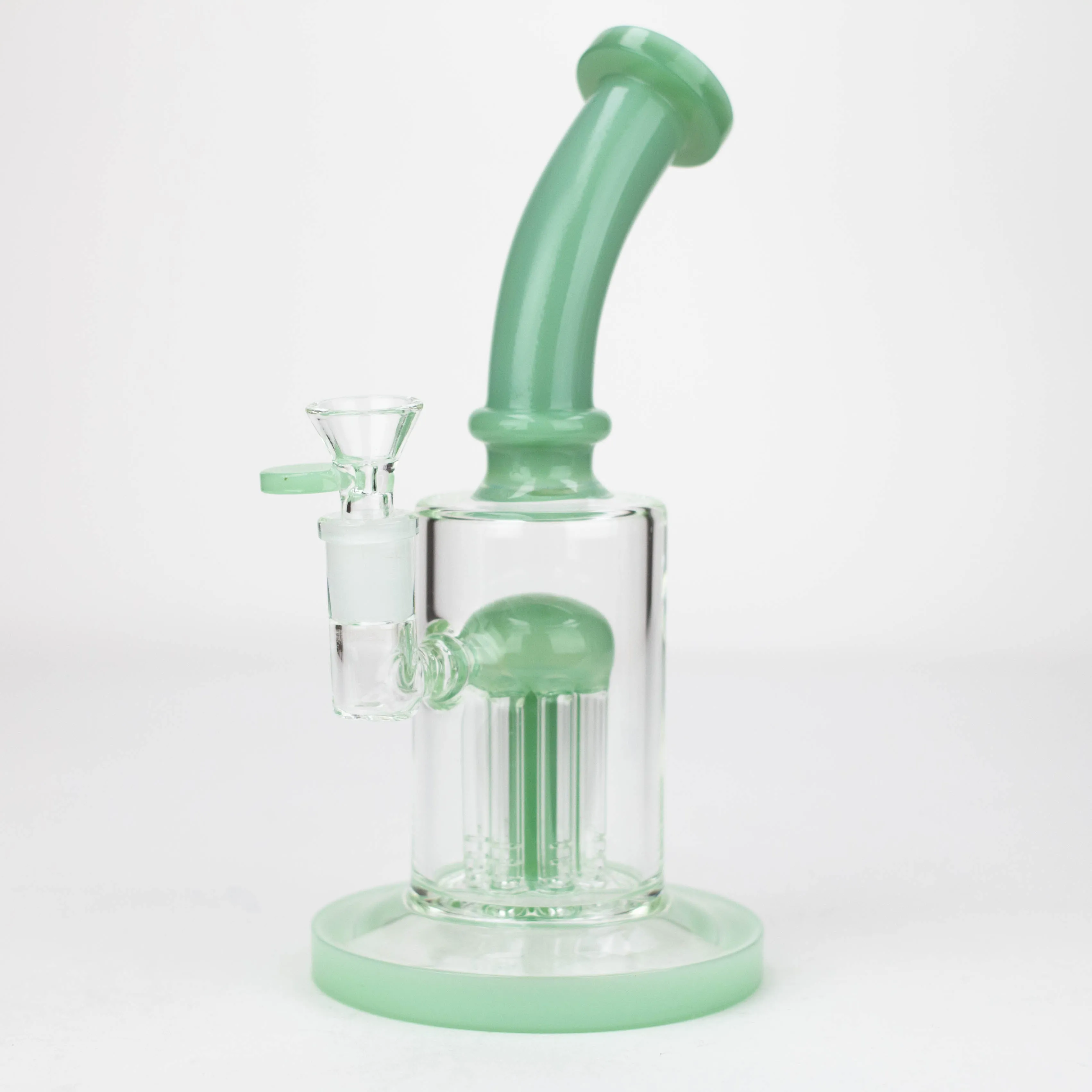 8-Arms Perc Glass Bubbler