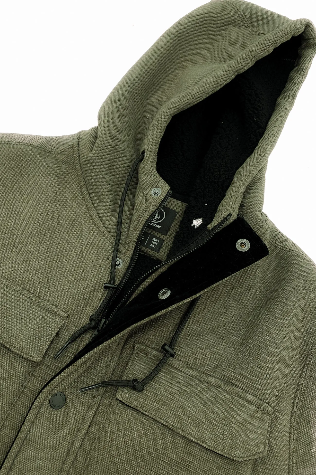 A4 Bonded Zip Jacket Wintermoss