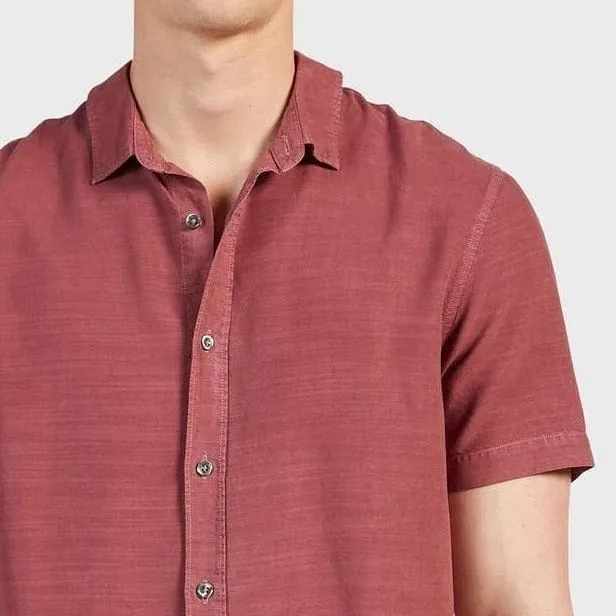 Academy Brand Stevens Short Sleeve Shirt - Berry