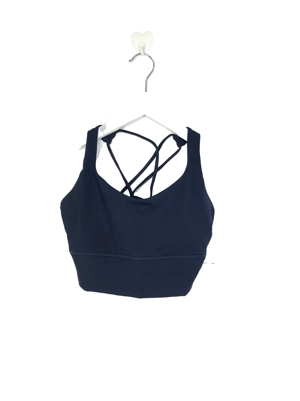 Adanola Blue Mp Women's Adapt Strappy Sports Bra - Darkest Navy UK XS