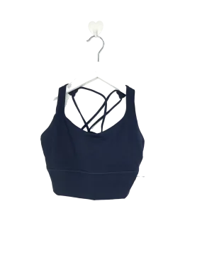 Adanola Blue Mp Women's Adapt Strappy Sports Bra - Darkest Navy UK XS