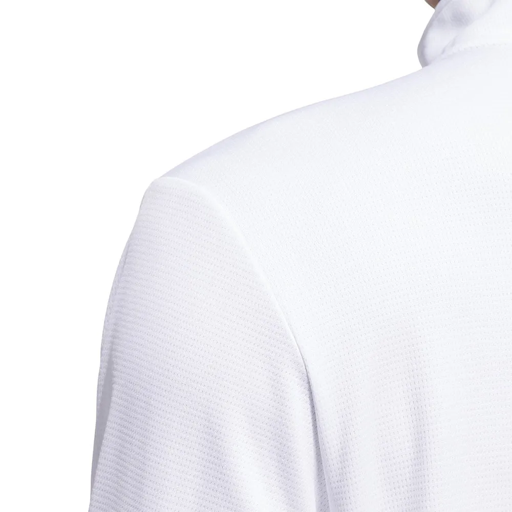 adidas Core Lightweight 1/4 Zip Pullover - White