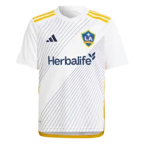 adidas Kids LA Galaxy 2024/25 Home Jersey White/Blue