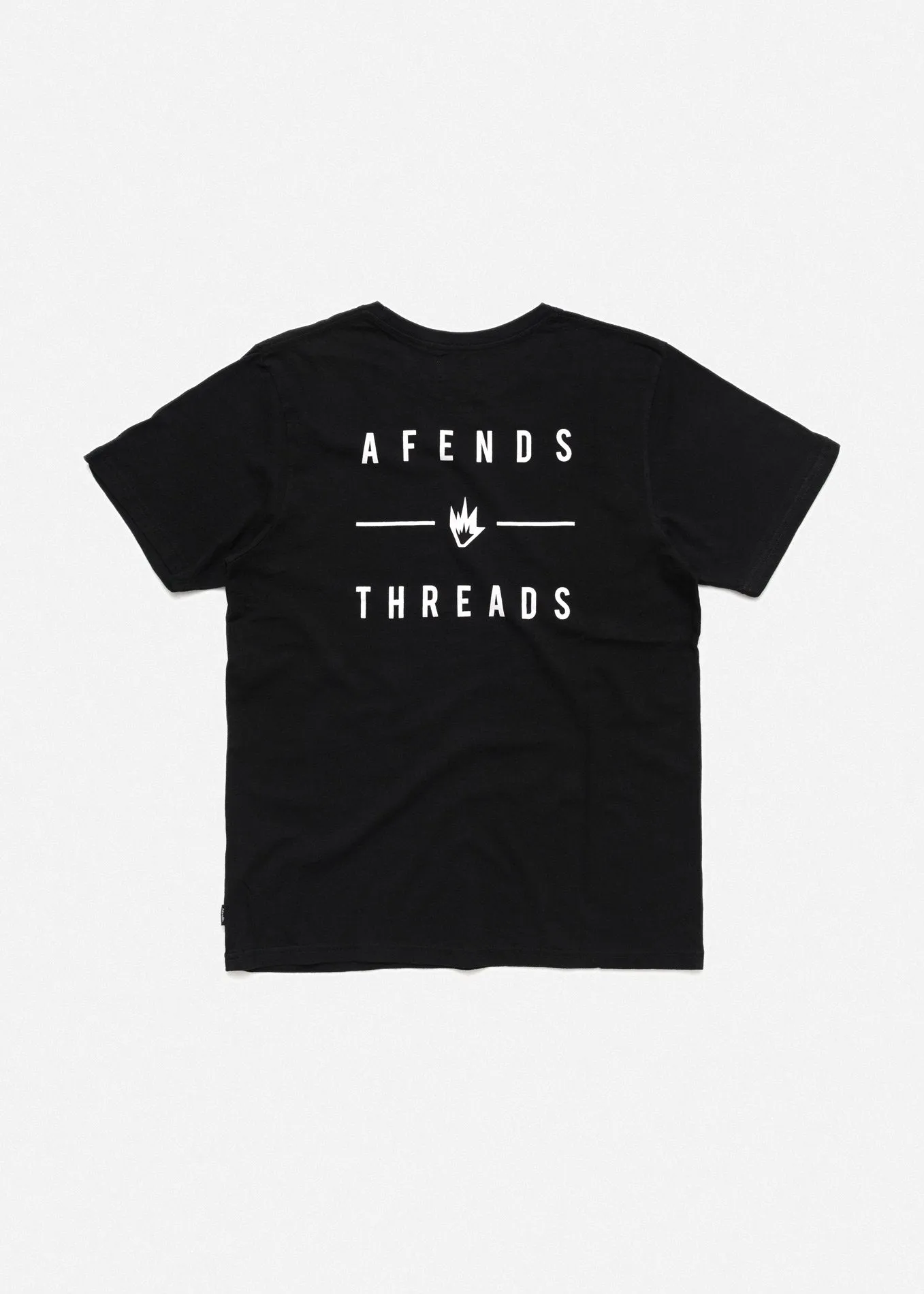 Afends Company Standard Fit Tee Black M183010