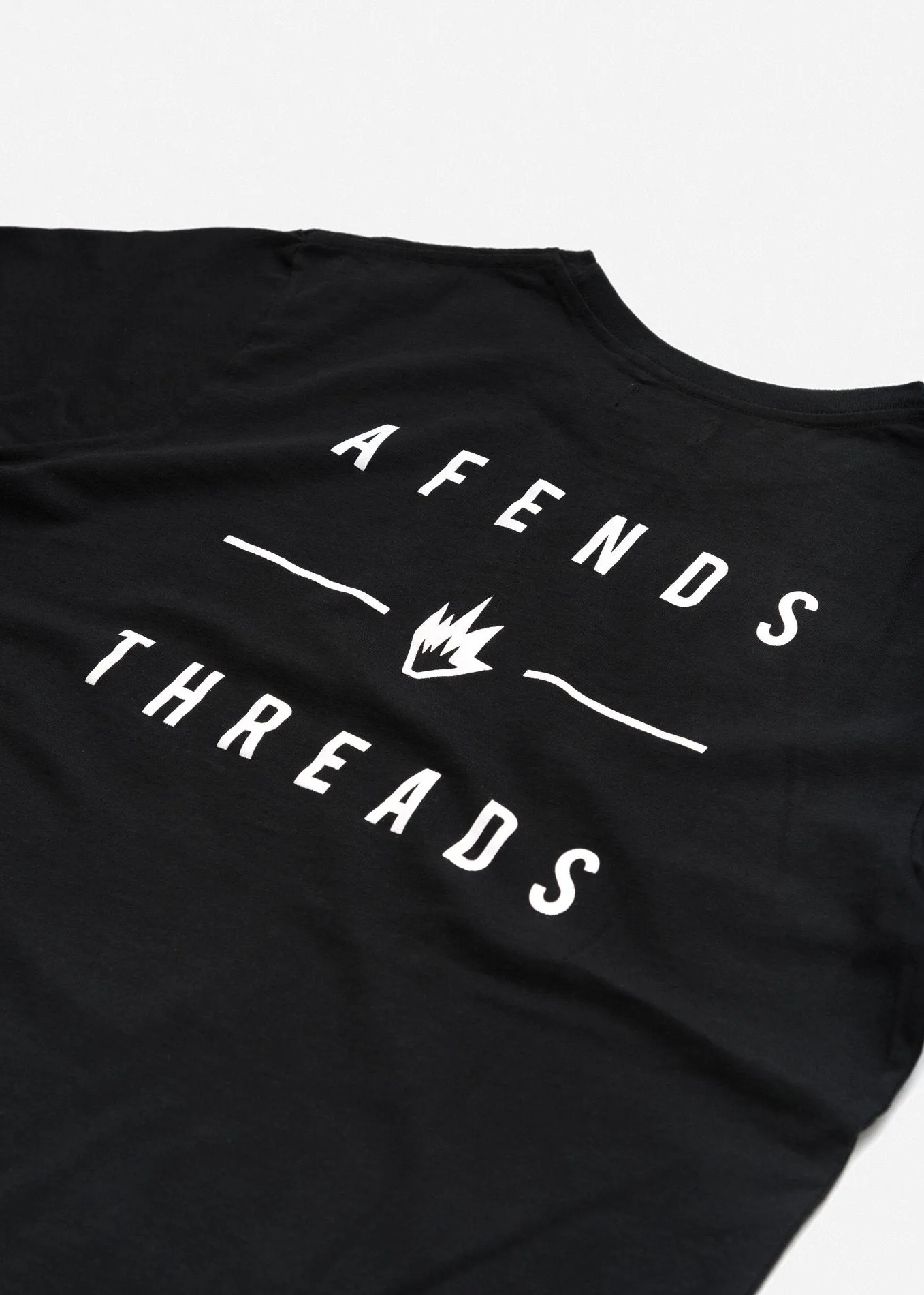 Afends Company Standard Fit Tee Black M183010