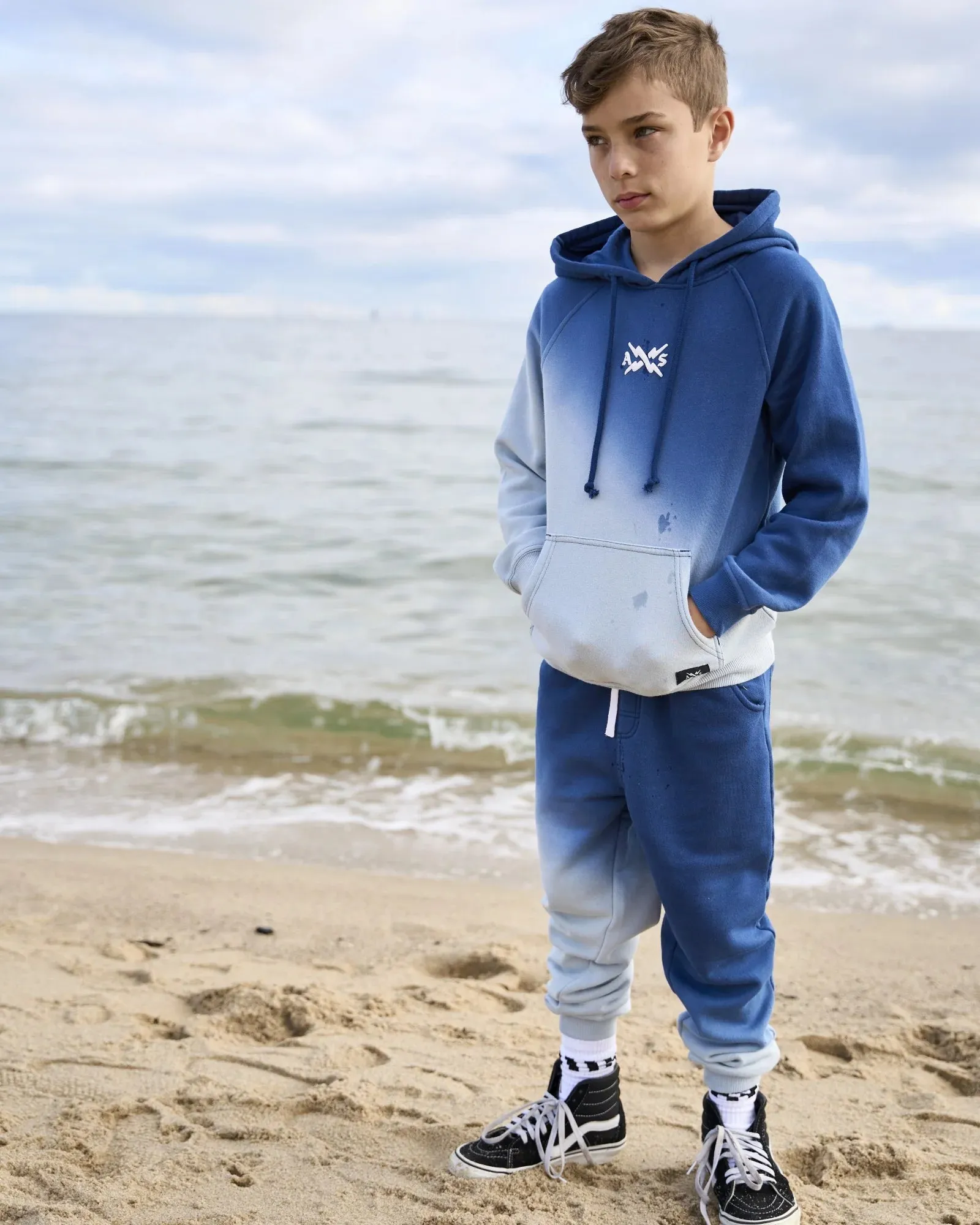 Alphabet Soup Teen Dip N Dunk Hoodie Atlantic