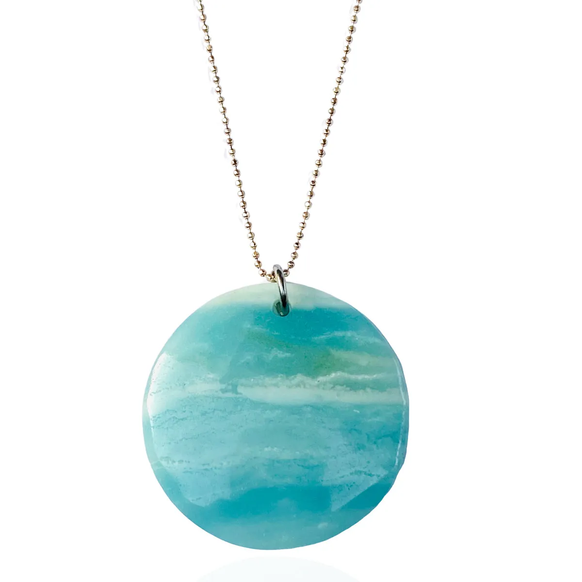 Amazonite Necklace for Courage