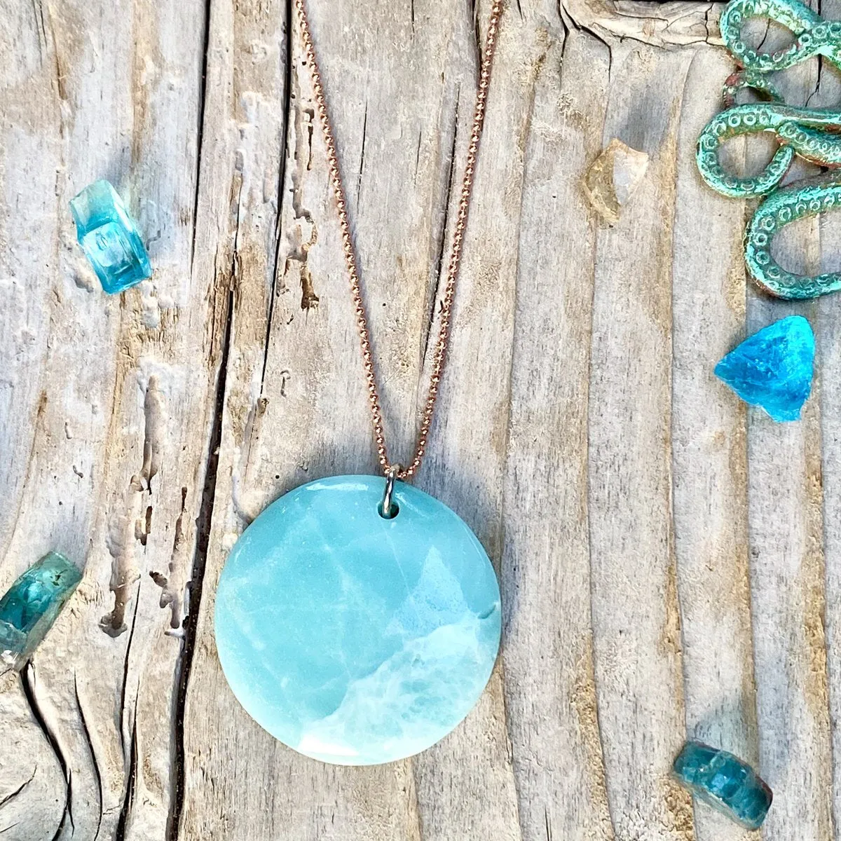 Amazonite Necklace for Courage