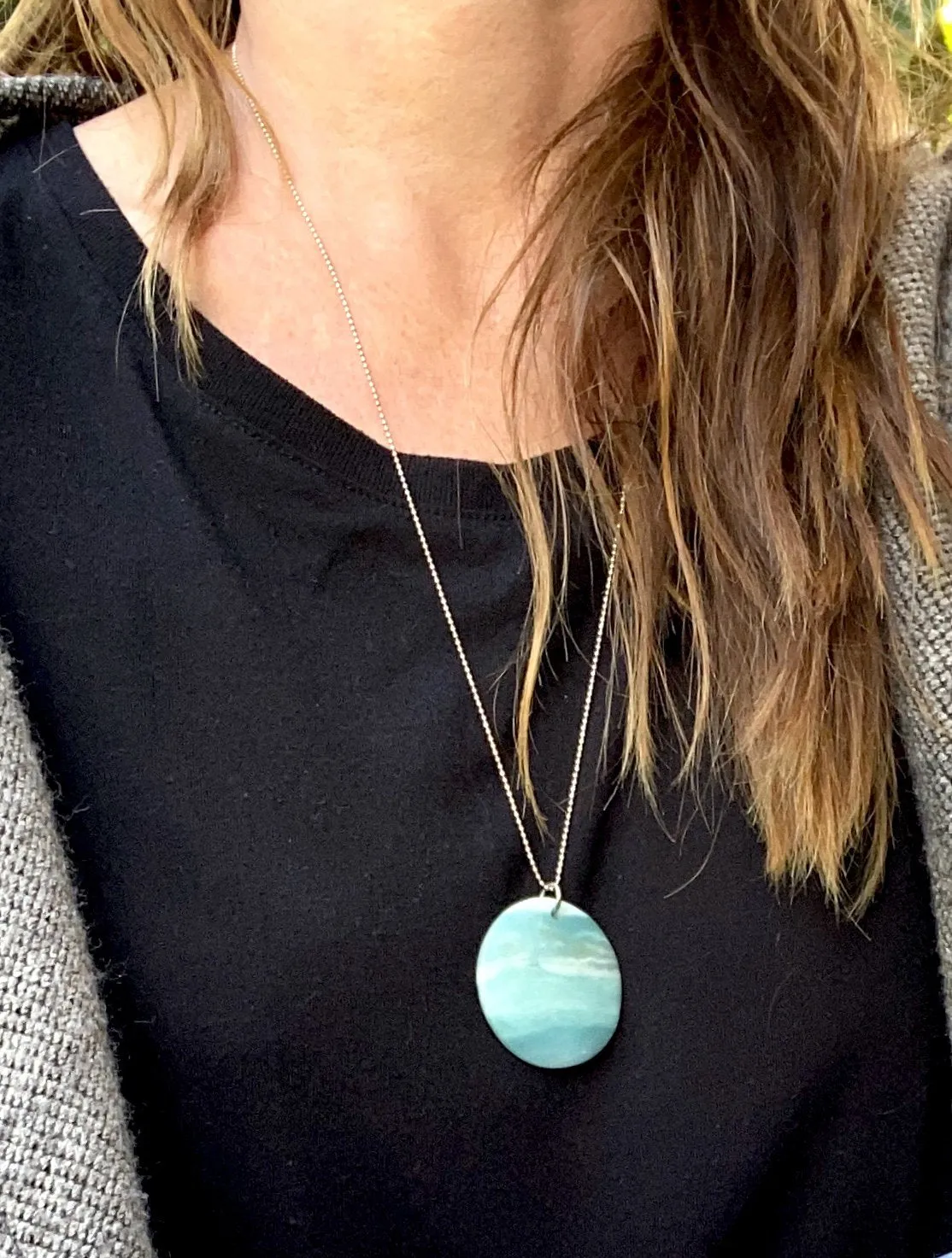 Amazonite Necklace for Courage