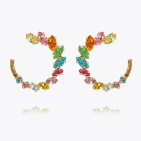 Angie Earrings / Rainbow Combo