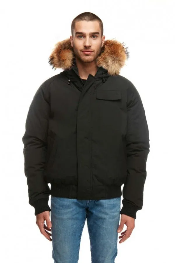 ARCTIC NORTH MENS SAINT SAUVEUR BOMBER WINTER JACKET