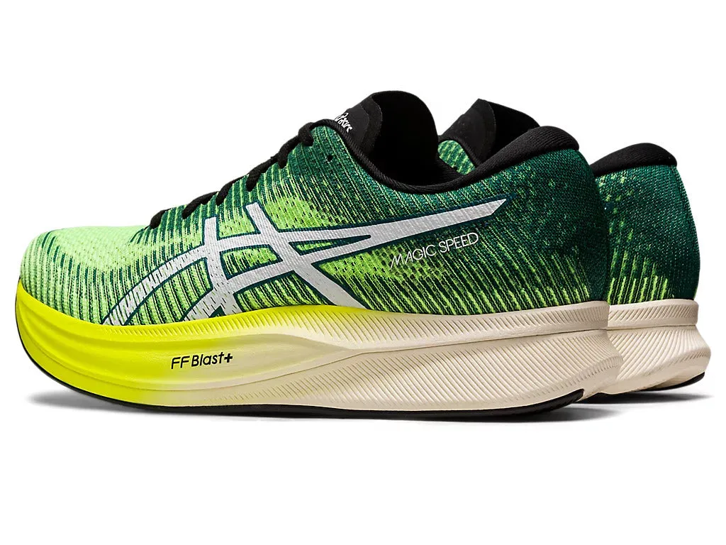 Asics Men's MAGIC SPEED 2 - SAFETY YELLOW/WHITE