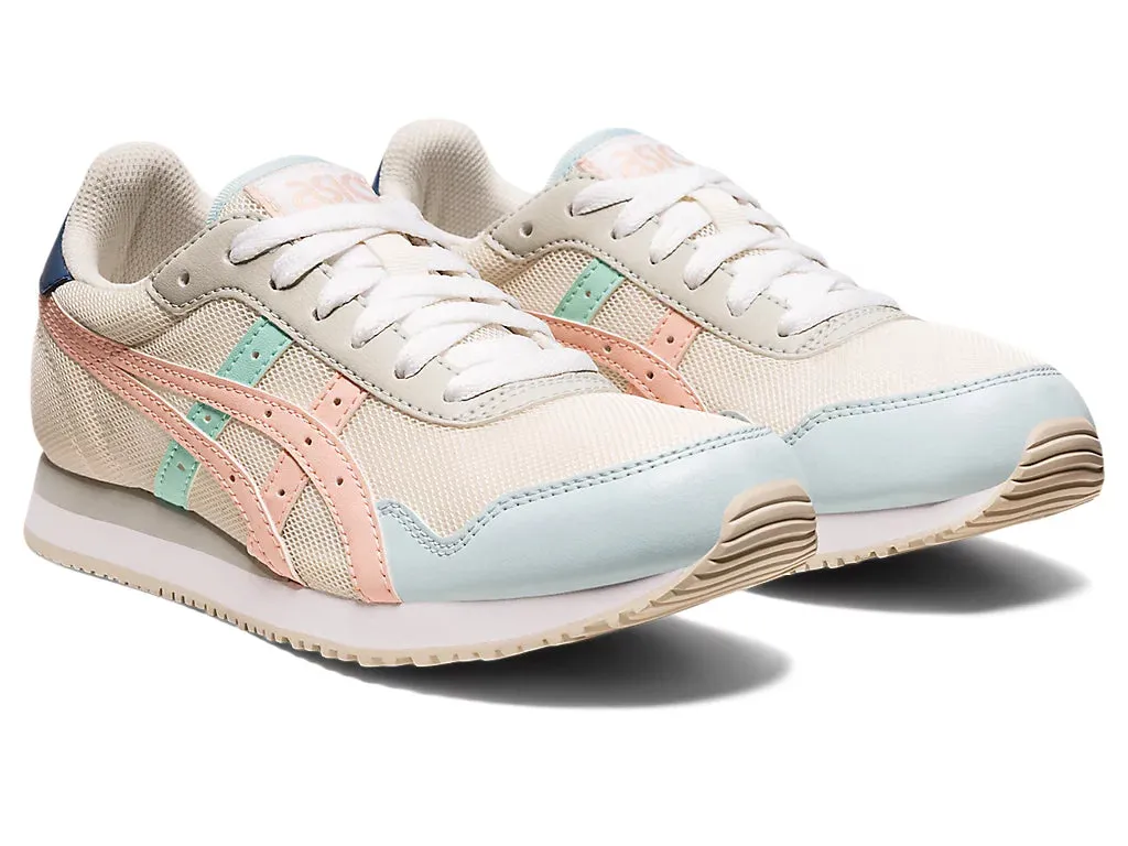 ASICS Women's TIGER RUNNER (Cream/Breeze)