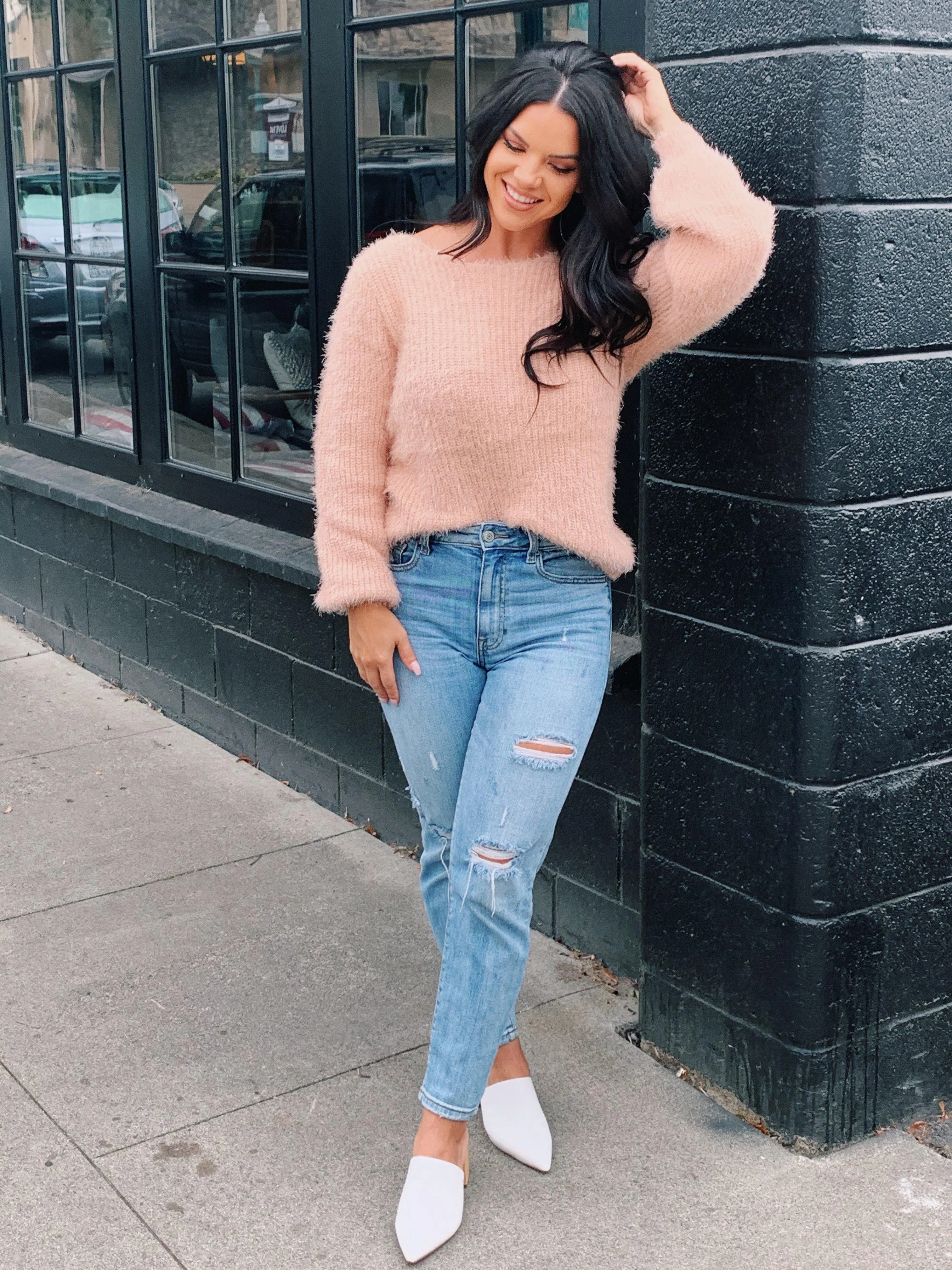 At First Blush Sweater