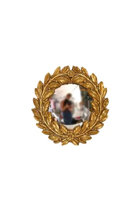 ATELIER DE THIERS GOLD LAUREL MIRROR SMALL