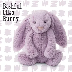 Bashful Lilac Bunny Medium 12