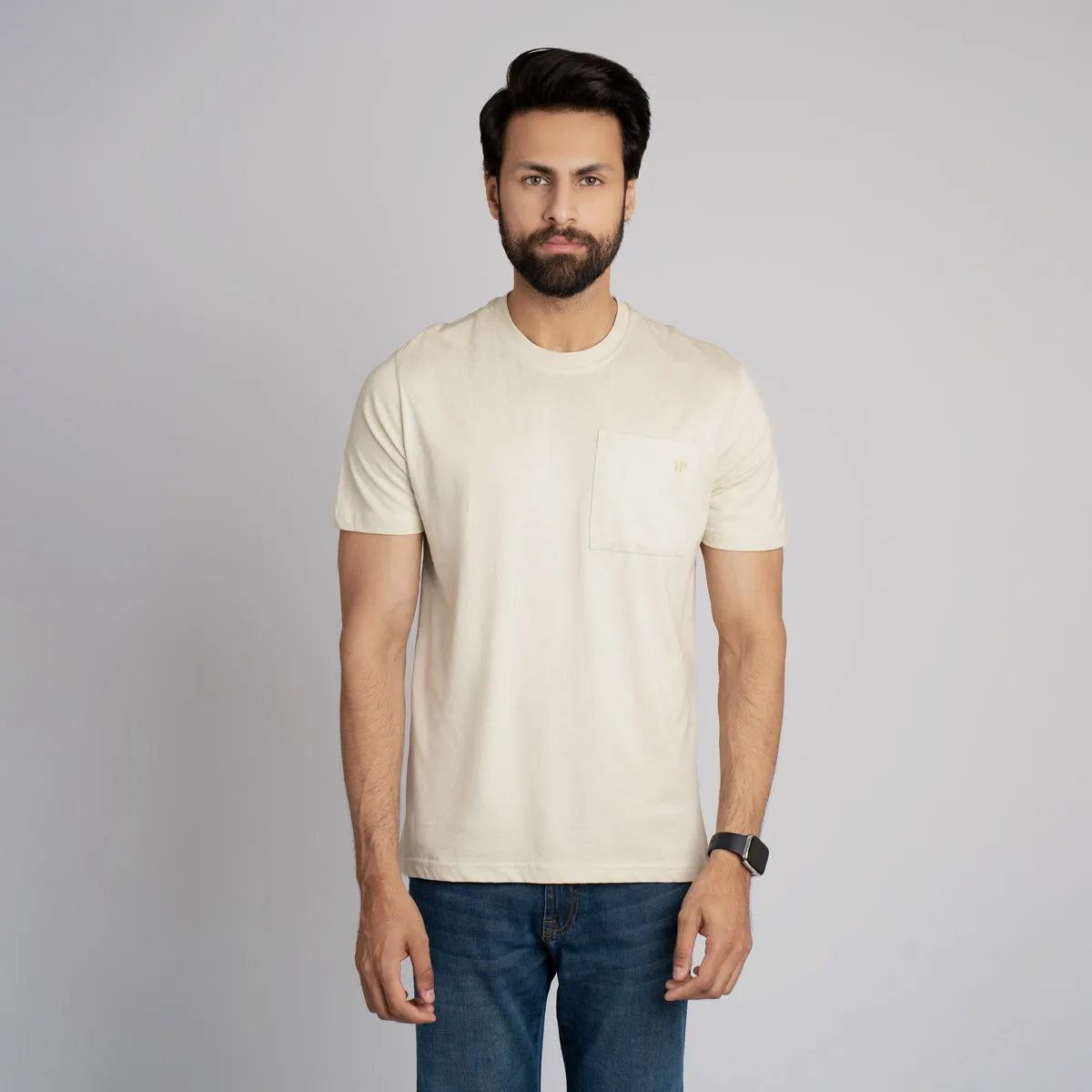 Basic Crew Neck Tee - HSSM1230003