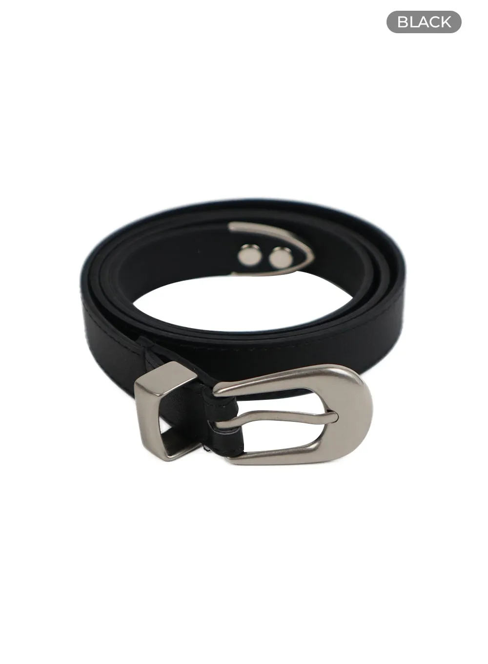 Basic Faux Leather Belt IF421