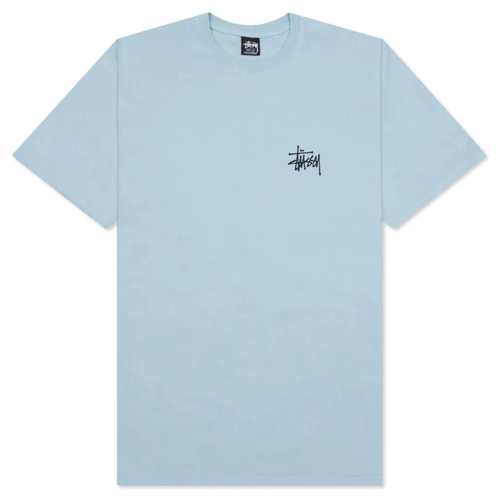 Basic Pigment Dyed Tee - Sky Blue