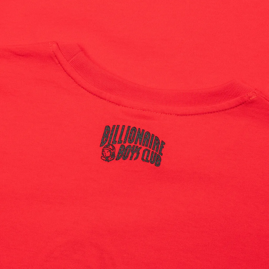 BB Scribbled S/S Tee - Red