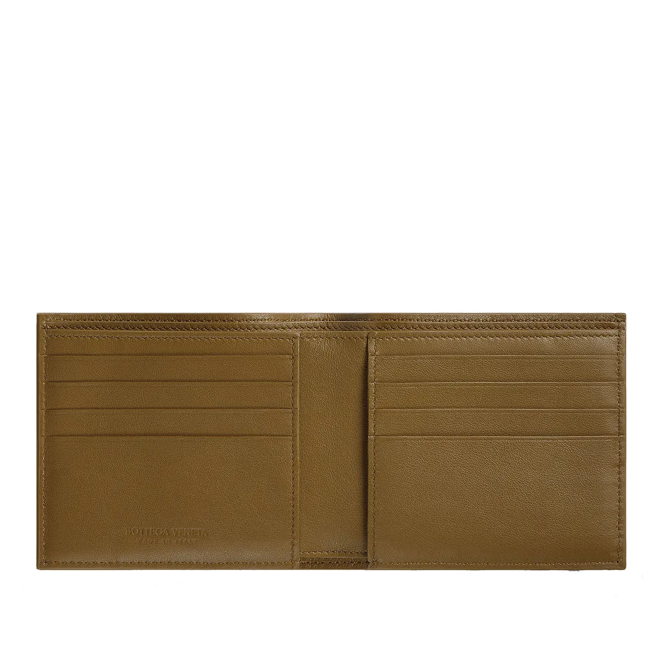 Bi-Fold Wallet Intrecciato 15, Acorn