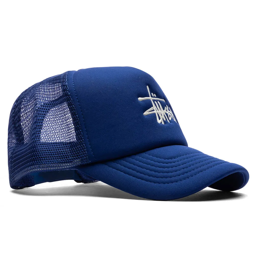 Big Basic Trucker Cap - Royal