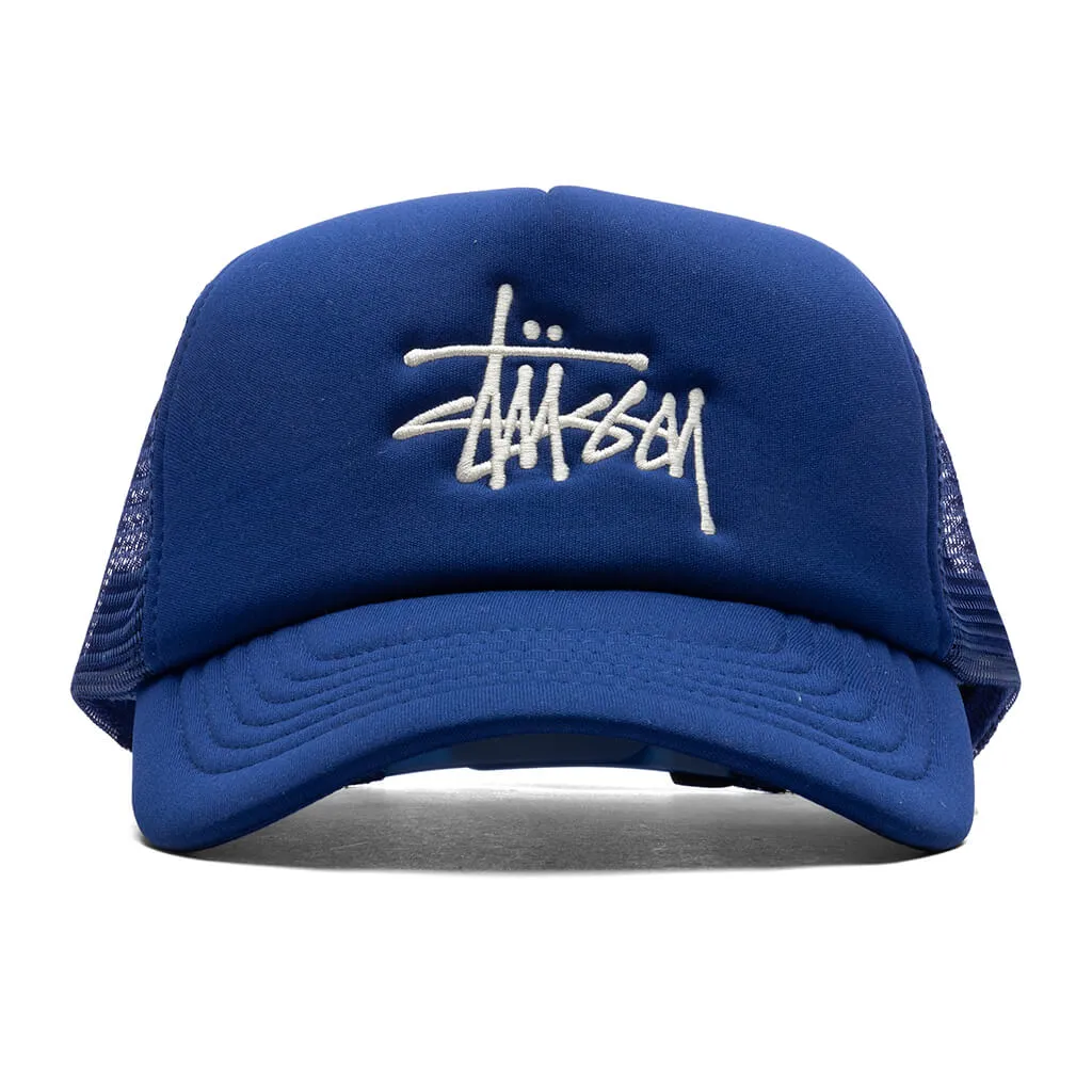 Big Basic Trucker Cap - Royal