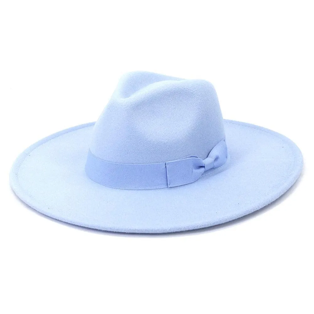 Big Wide Retro Fedora Hat