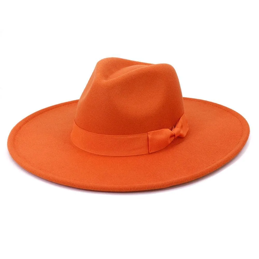 Big Wide Retro Fedora Hat