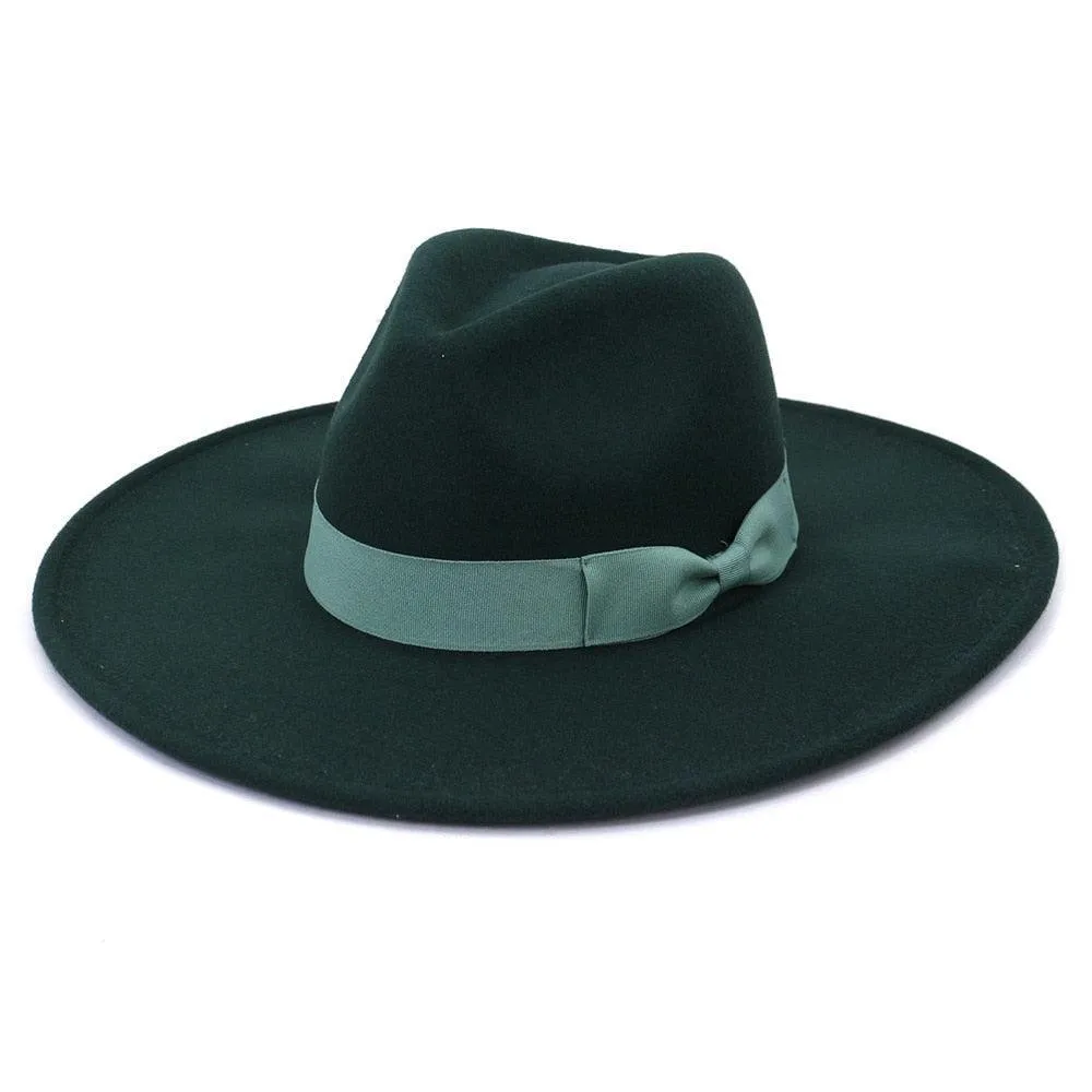 Big Wide Retro Fedora Hat