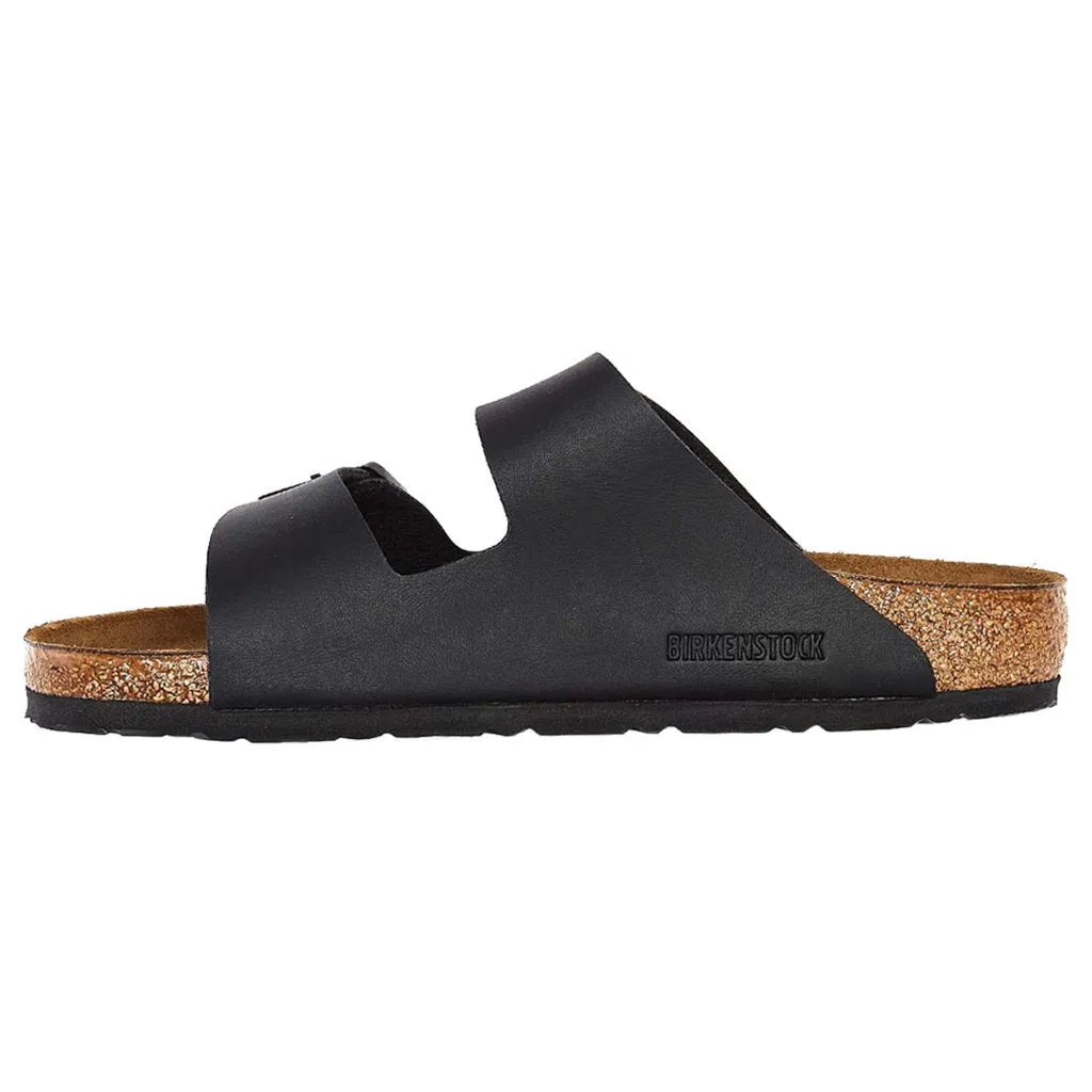 Birkenstock Arizona Black Synthetic Mens Buckle Sandals - UK 9