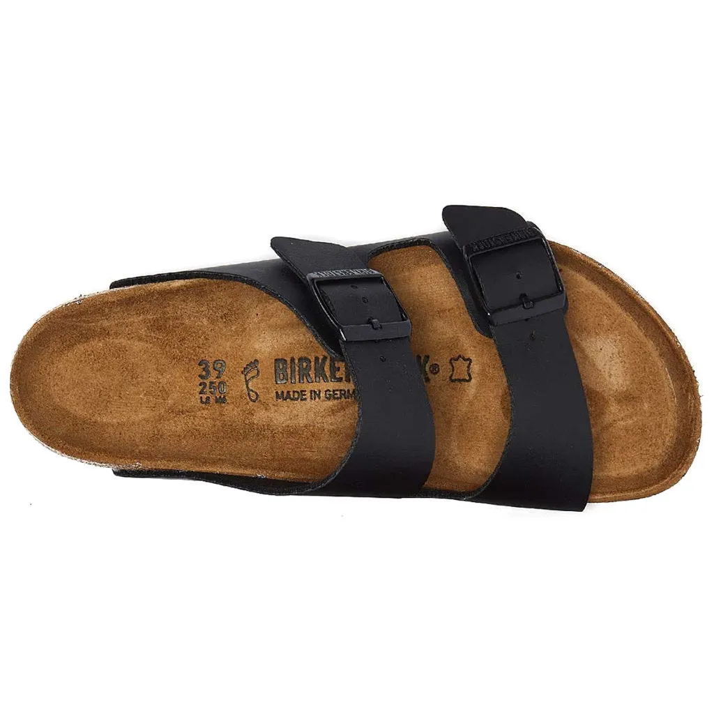 Birkenstock Arizona Black Synthetic Mens Buckle Sandals - UK 9