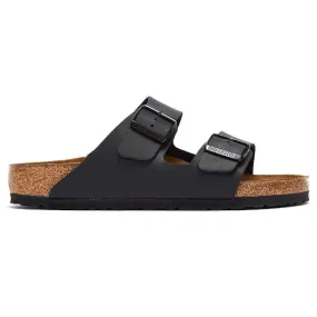 Birkenstock Arizona Black Synthetic Mens Buckle Sandals - UK 9