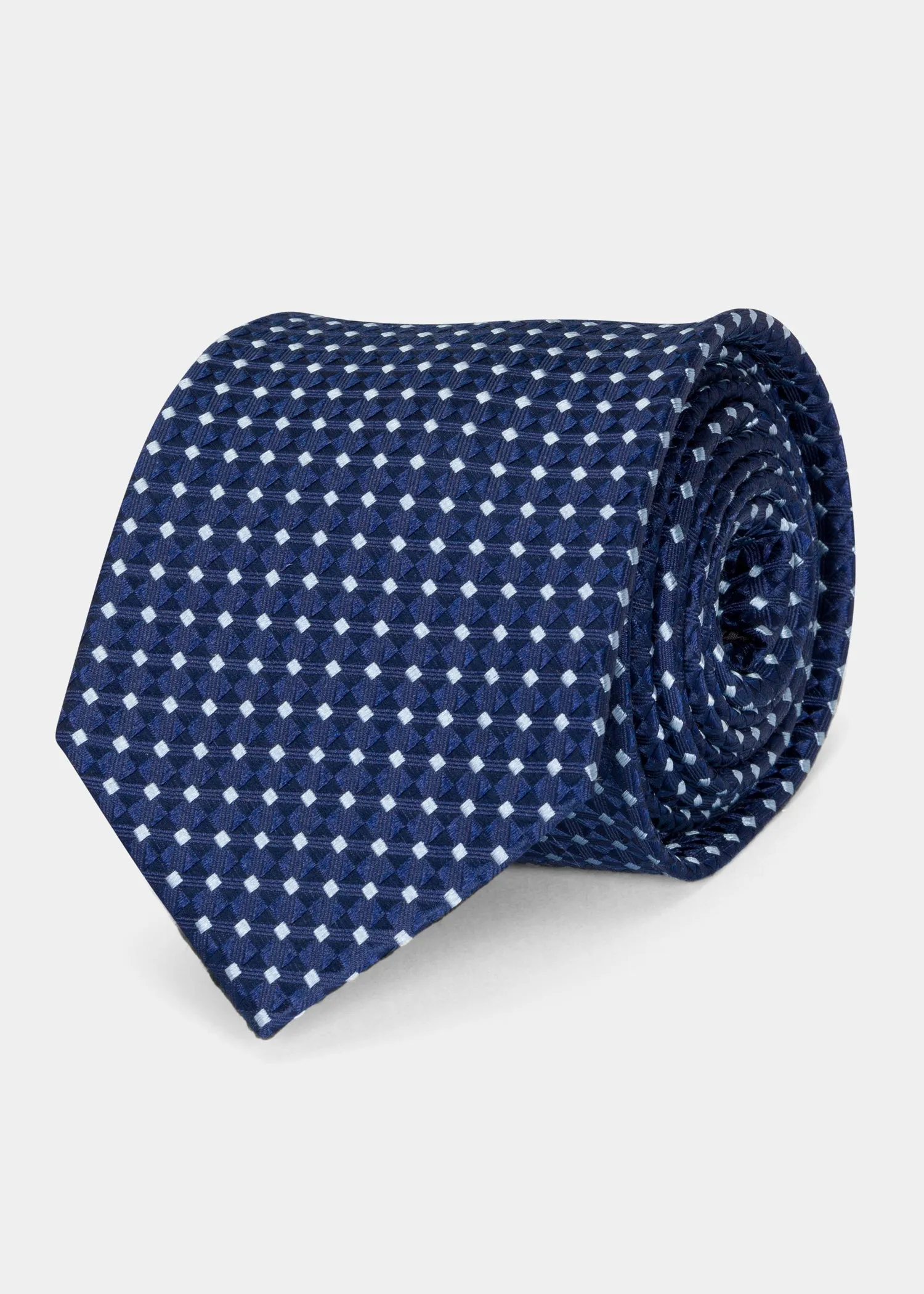 Blue Dot Tie