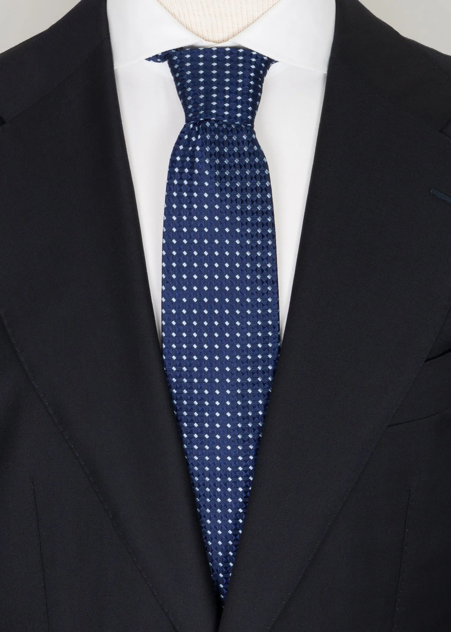 Blue Dot Tie