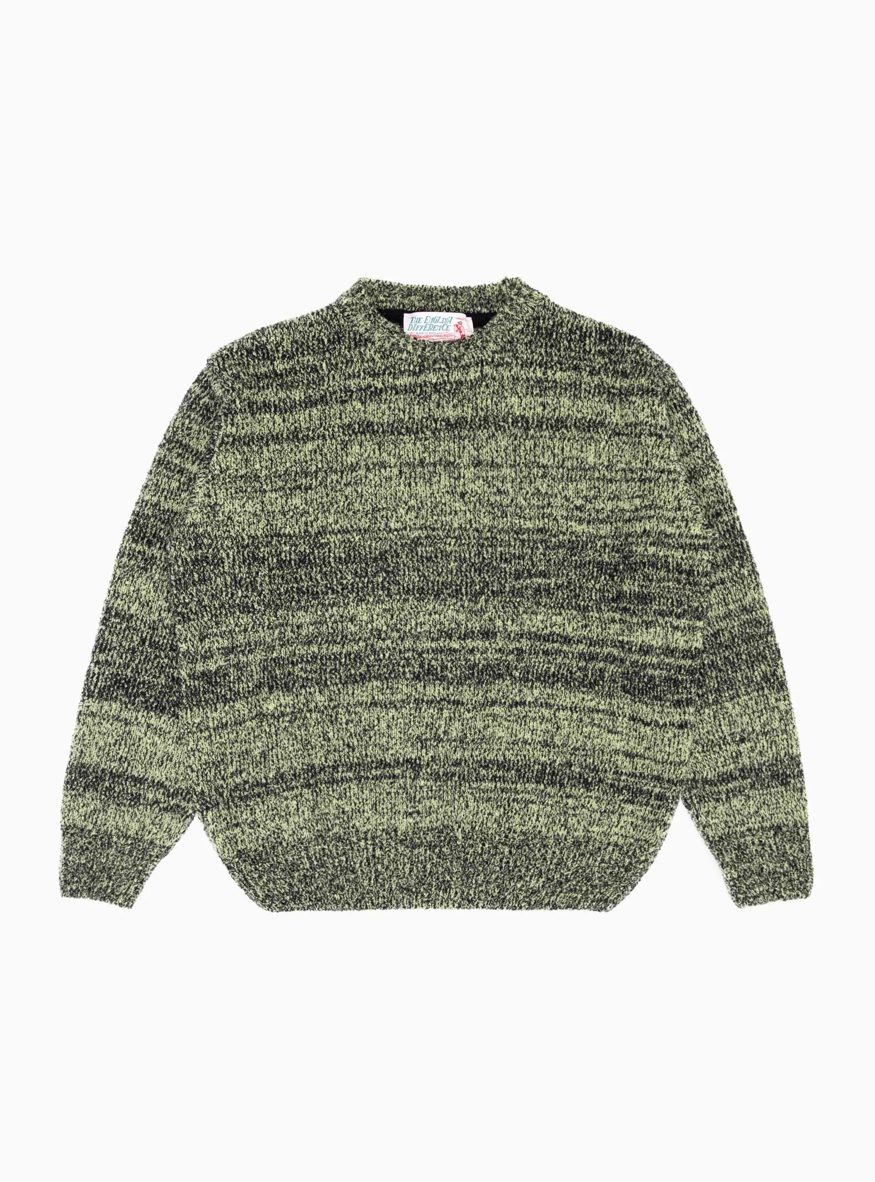 Boucle Sweater Green Mix