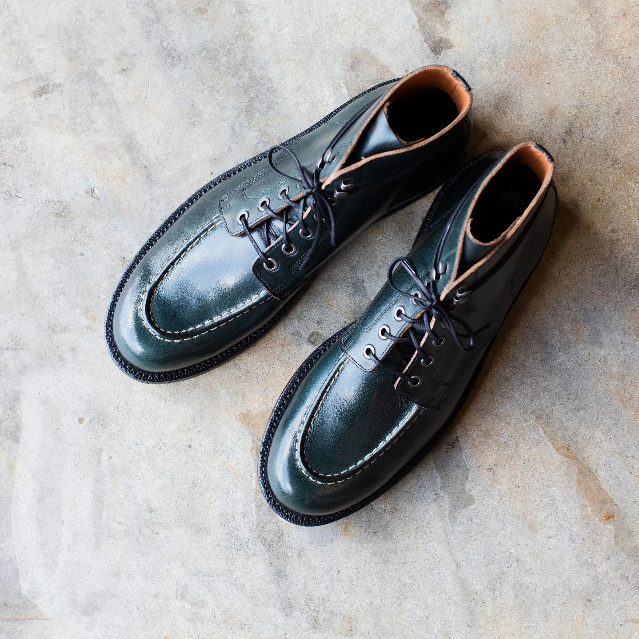 Brass Boot Navy Chromexcel