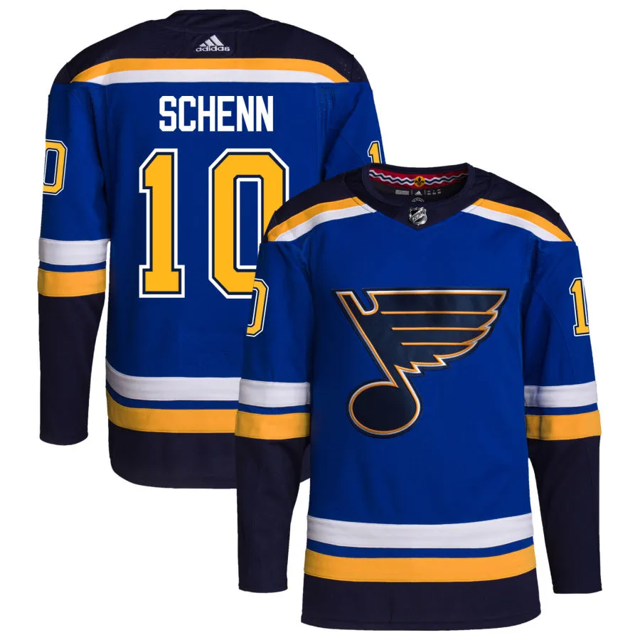 Brayden Schenn St. Louis Blues adidas Home Authentic Pro Jersey - Royal