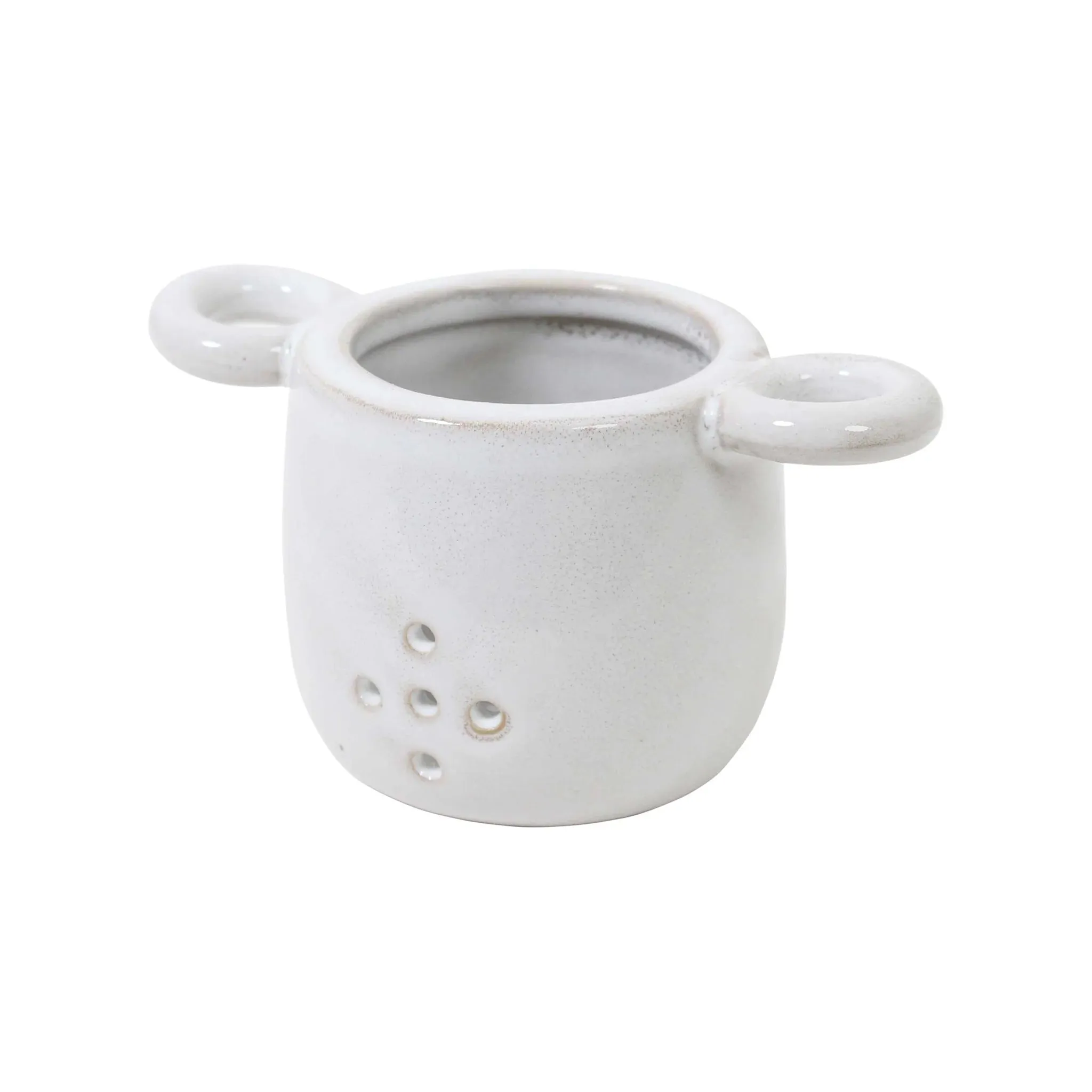 Breakfast in Bed Tea Strainer - Snow