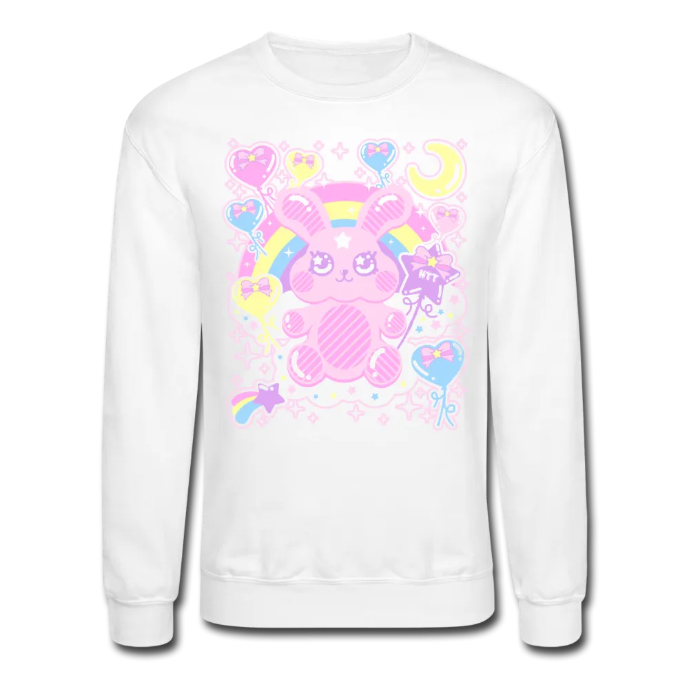 Bubblegum Bunny Unisex Crewneck Sweatshirt