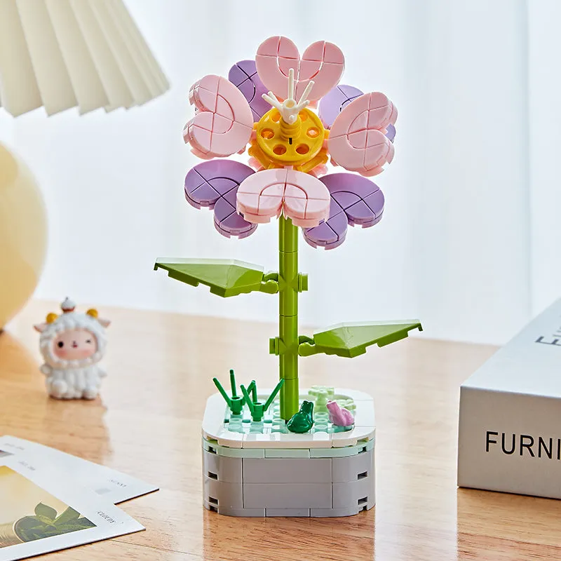 Building Block Diy Flower Planter - Kimi