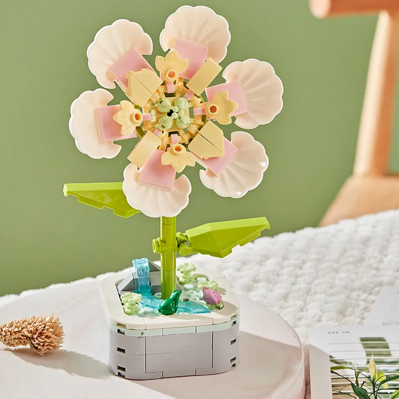 Building Block Diy Flower Planter - Kimi