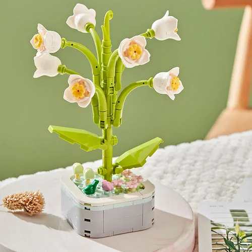 Building Block Diy Flower Planter - Kimi