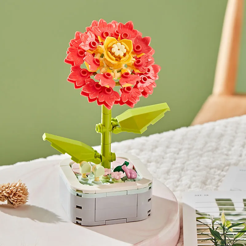 Building Block Diy Flower Planter - Kimi